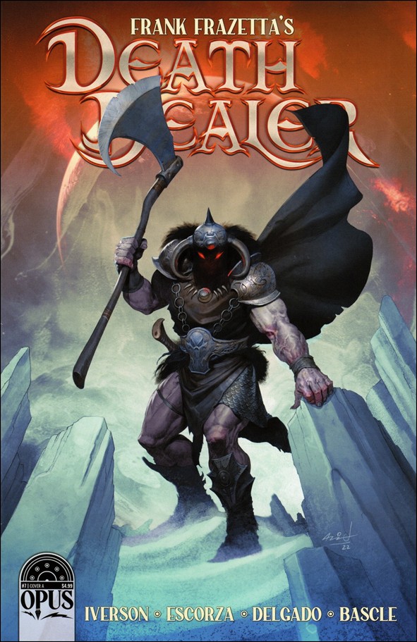Frank Frazetta's Death Dealer (2022) issue 7 Ariel Olivetti Cover