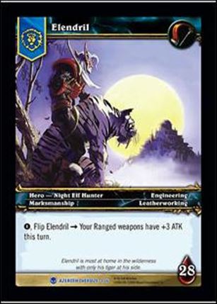 World of Warcraft: Heroes of Azeroth (Oversized Hero Subset) card 3 Elendril