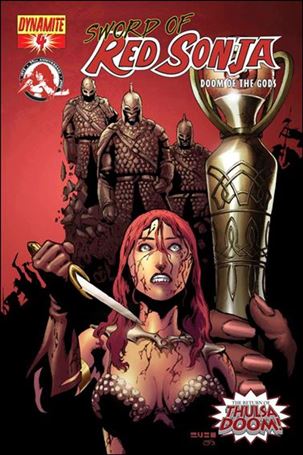 Sword of Red Sonja: Doom of the Gods issue 4-B Mel Rubi Cover
