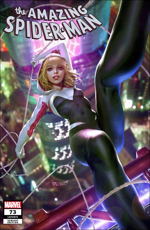 Amazing Spider-Man (2018) issue 73-E Kale Ngu Frankie's Comics/Golden Apple Cover