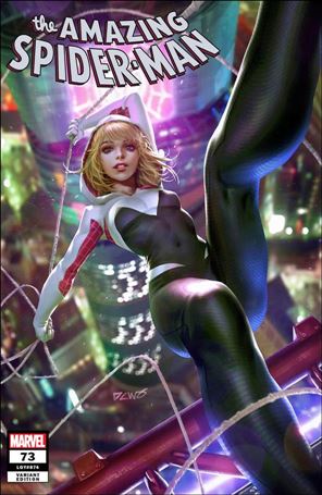 Amazing Spider-Man (2018) issue 73-E Kale Ngu Frankie's Comics/Golden Apple Cover