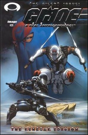G.I. Joe (2001) issue 21-D Michael Turner Renegar Edition Foil Cover 1/500