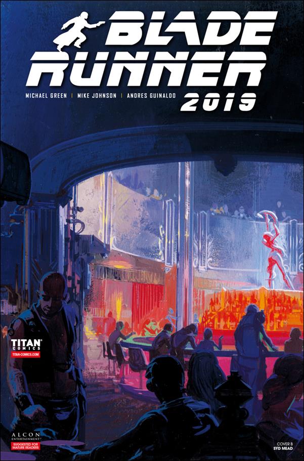 Blade Runner 2019 issue 7-B Syd Mead Cover