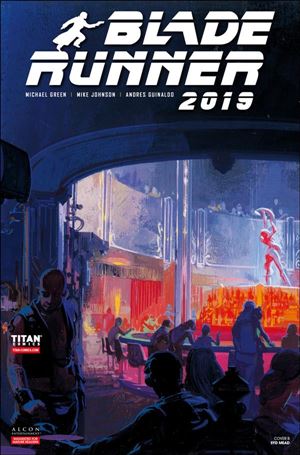 Blade Runner 2019 issue 7-B Syd Mead Cover