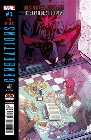 Generations: Miles Morales Spider-Man & Peter Parker Spider-Man issue 1-E Ramon Perez Cover (2nd Printing)