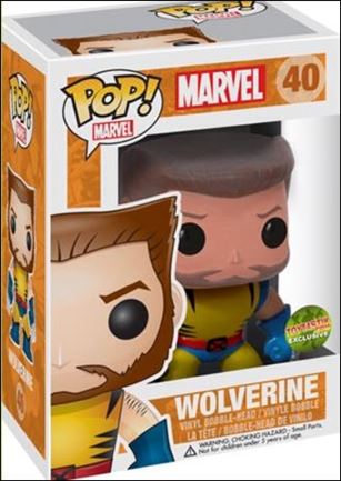 POP! Marvel figure 40 Wolverine (Unmasked) toytastik.com