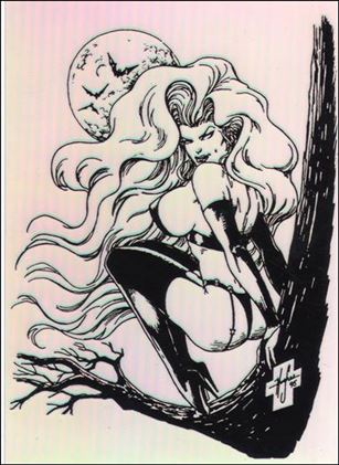 Lady Death All Chromium (NecroChrome Subset) card 4