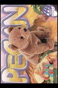 Beanie Babies Series 4 (Base Set) card 217 Pecan