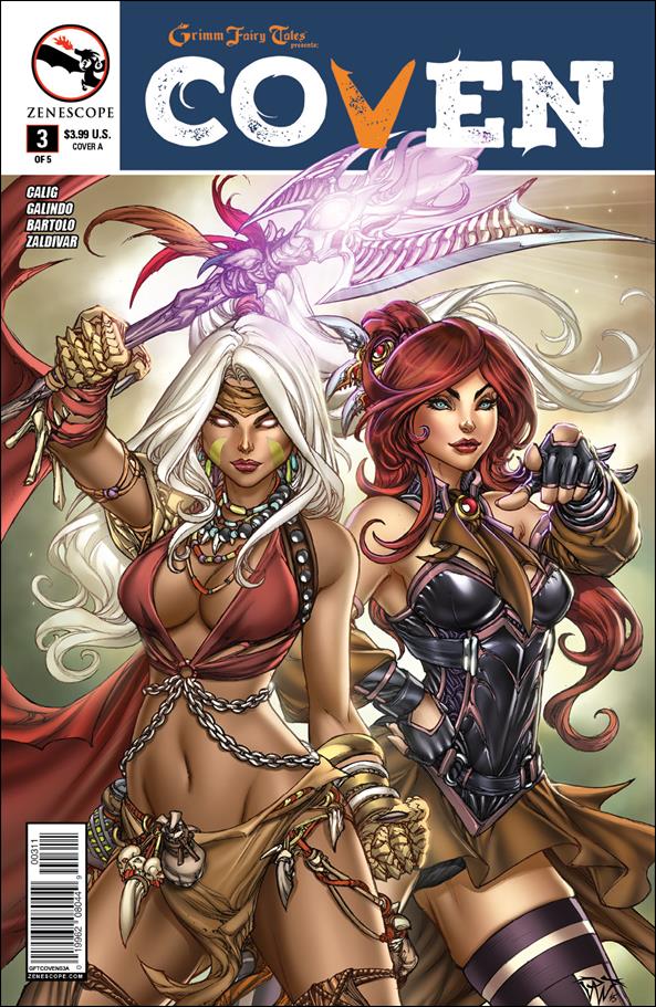 Grimm Fairy Tales Presents Coven issue 3 Paolo Pantalena Cover