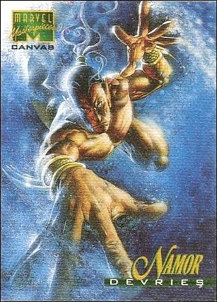 1995 Marvel Masterpieces (Canvas Subset) card 14 Namor