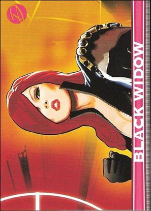 Marvel Dangerous Divas (Base Set) card 14 Black Widow