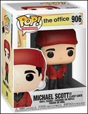 POP! Television figure 906 Michael Scott as Classy Santa