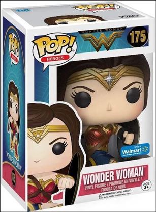 POP! Heroes figure 175 Wonder Woman (Shield) Walmart Exclusive