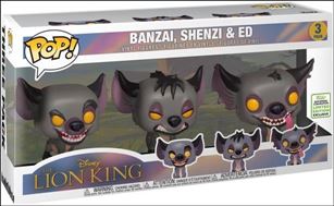 POP! Disney Multi-Packs figure nn21-B Banzai, Shenzi & Ed Spring Exclusive