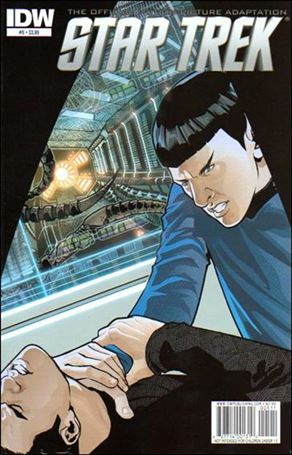 Star Trek Movie Adaptation issue 5 David Messina Cover
