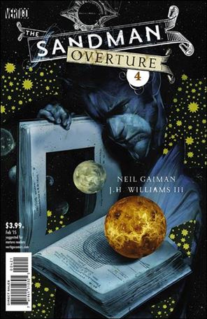 Sandman: Overture issue 4-D Dave McKean Standard Cover
