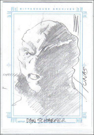 Stargate SG-1: Season 5 (Sketch Subset) card No Number s Unas 1/500