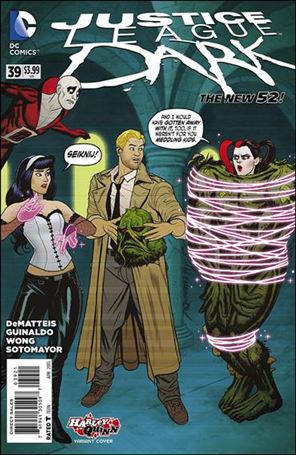Justice League Dark (2011) issue 39-B Joe Quinones Harley Quinn Cover