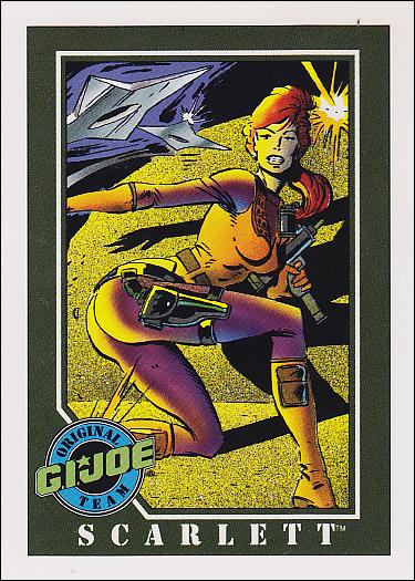 G.I. Joe (Base Set) card 42 Scarlett