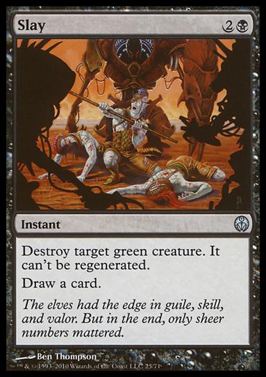 Magic the Gathering: Duel Decks: Phyrexia vs. the Coalition (Base Set) card 25 Slay