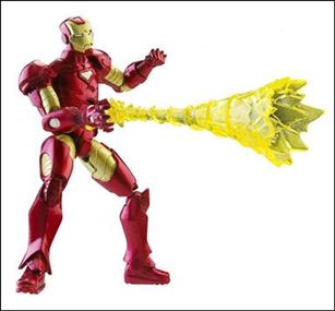 Marvel Universe (Series 2) figure 007-B Iron Man (Extremis Armor) - Loose