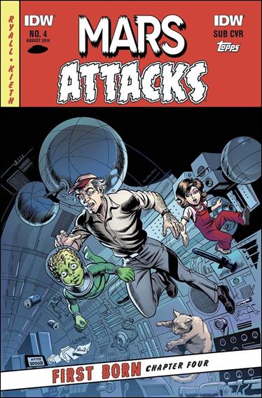 Mars Attacks: First Born issue 4-B Loston Wallace Subscription Cover