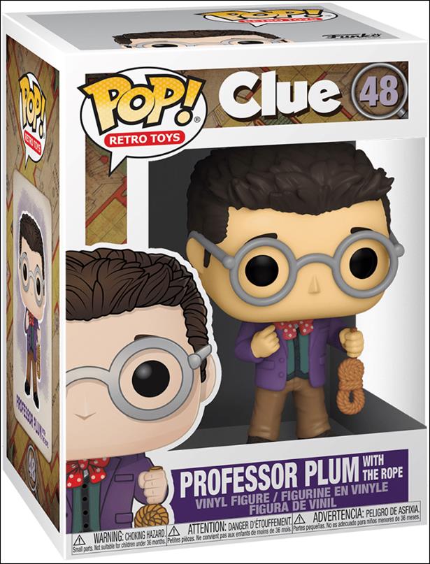POP! Retro Toys figure 48 Professor Plum with the Rope