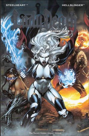 Lady Death: Blasphemy Anthem (2019) issue 1-D The Sworn Center Guard Edition 1/300