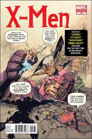 X-Men (2010) issue 19-B Leinil Yu 1:50 Marvel 50th Anniversary Cover