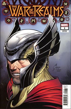 War of the Realms issue 1-SC Joe Quesada 1:50 Cover