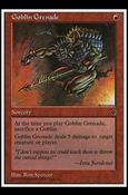 Magic the Gathering: Anthologies (Base Set) card 32 Goblin Grenade