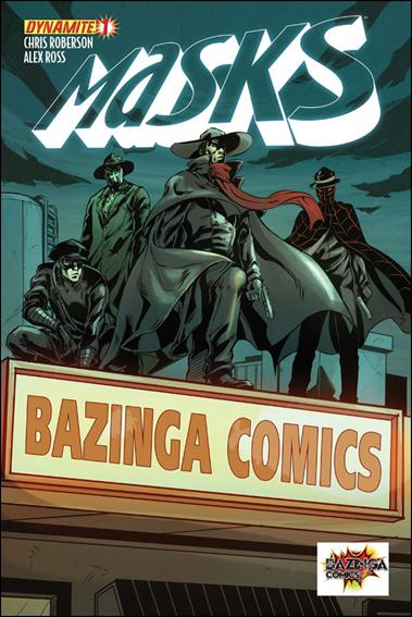 Masks issue 1-SC Bazinga Comics Store Cover