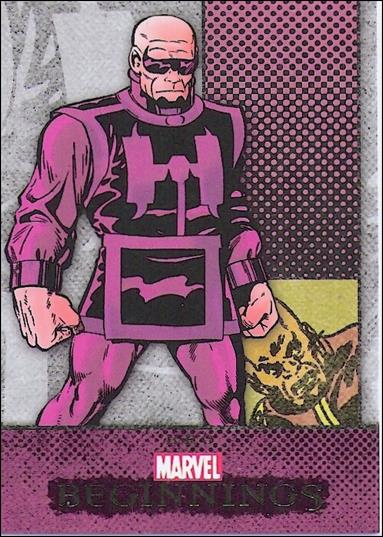Marvel Beginnings: Series 3 (Base Set) card 534 Kro