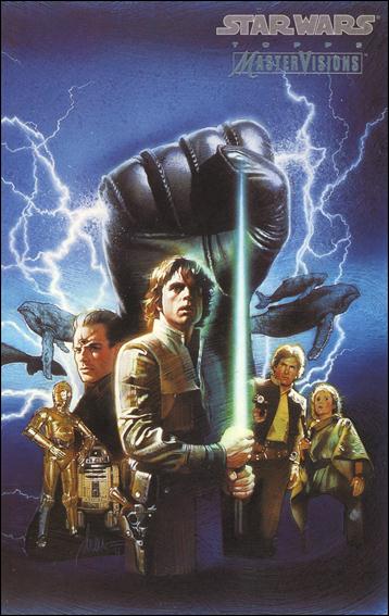 Star Wars MasterVisions (Base Set) card 23 Drew Struzan - The Glove of Darth Vader Cover Art
