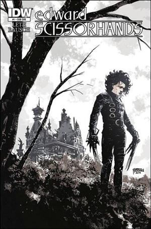 Edward Scissorhands issue 1-B Gabriel Hardman Subscription Cover