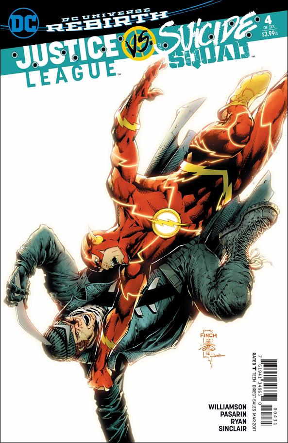 Justice League Vs Suicide Squad issue 4-C David Finch Cover