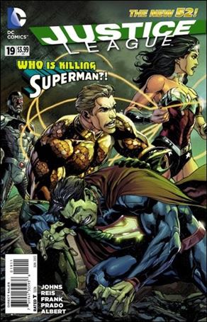 Justice League (2011) issue 19 Ivan Reis Gatefold Cover