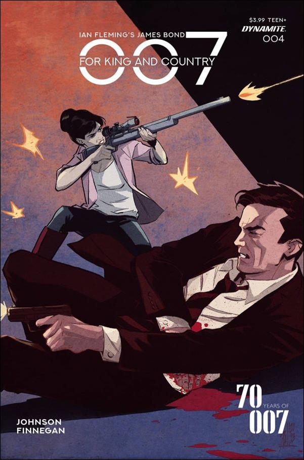 007: For King and Country issue 4-G Giorgio Spalletta 1:10 Cover