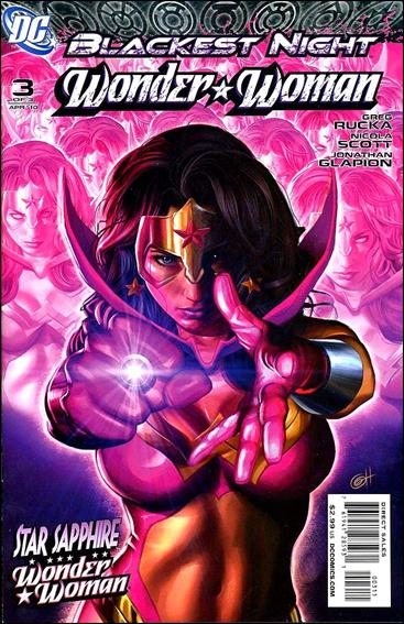 Blackest Night: Wonder Woman issue 3 Greg Horn Cover