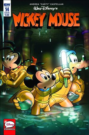 Mickey Mouse (2015) issue 14 Andrea Castellan Cover