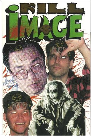 Kill Image issue 1-B Gold Foil Logo Cover