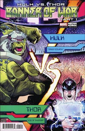 Hulk vs. Thor: Banner of War Alpha issue 1-F Martin Coccolo 1:25 Cover