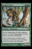 Magic the Gathering: Premium Deck Series: Graveborn (Base Set) card 8 Verdant Force