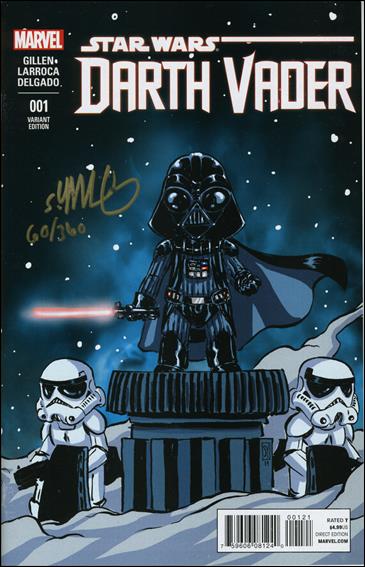 Darth Vader (2015) issue 1-IA DF Young Connecting Cover (Signed by Young) 1/360