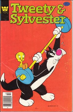 Tweety and Sylvester (1963) issue 86-B Whitman Cover