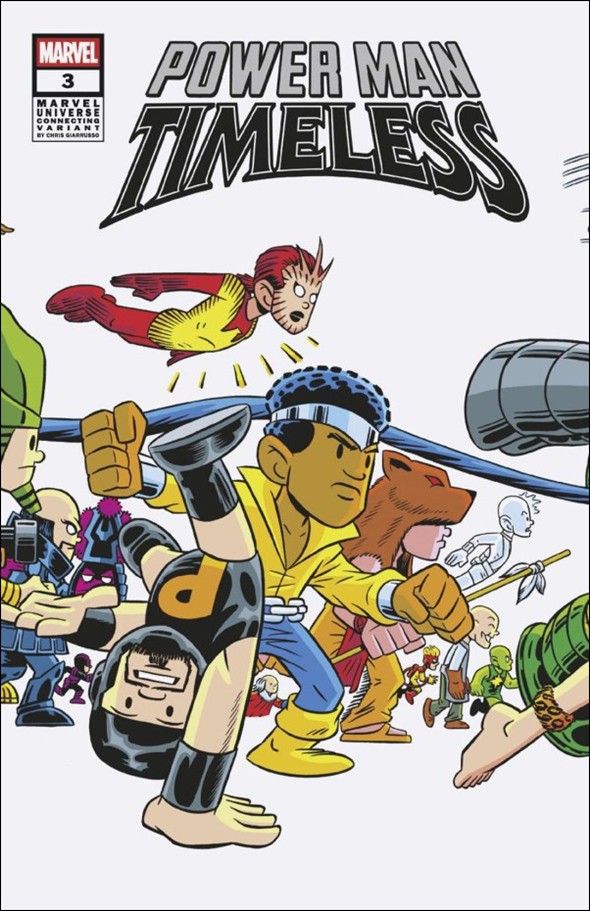 Power Man: Timeless issue 3-B Chris Giarrusso MU Wraparound Connecting Cover