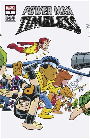 Power Man: Timeless issue 3-B Chris Giarrusso MU Wraparound Connecting Cover