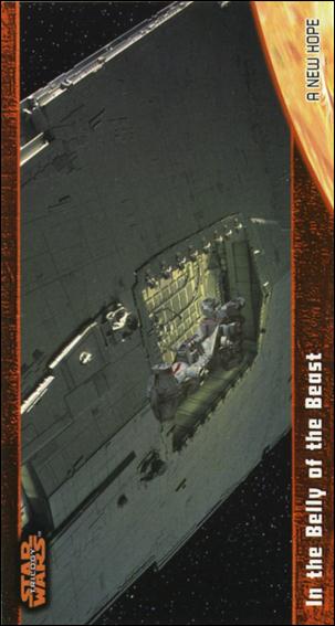 Star Wars Trilogy Widevision (Base Set) card 1 In the Belly of the Beast
