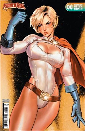Power Girl (2023) issue 7-D Sozomaika Women's History Month Cardstock Cover