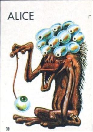 Ugly Stickers (1965) (Base Set) card 38 Alice